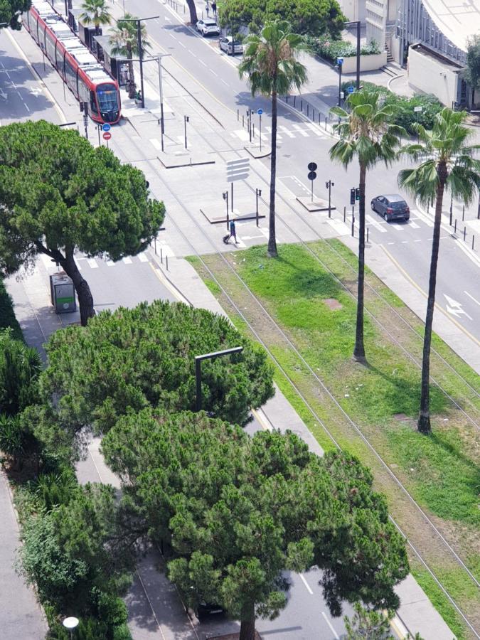 Big Flat Sea Vieuw 95 M2 5 Rooms Near Airport 5 Min Train 3 Min And Tram On Site, Beach 7 Min, 2 Showers And 2 Toilets , Neuf Grand Appartement 95 M2 5 Chambres Proche Aeroport 5 Min Train 3 Min Et Tramway Sur Place, Plage 7 Min 2 Douches Et 2 Wc Vue Νίκαια Εξωτερικό φωτογραφία
